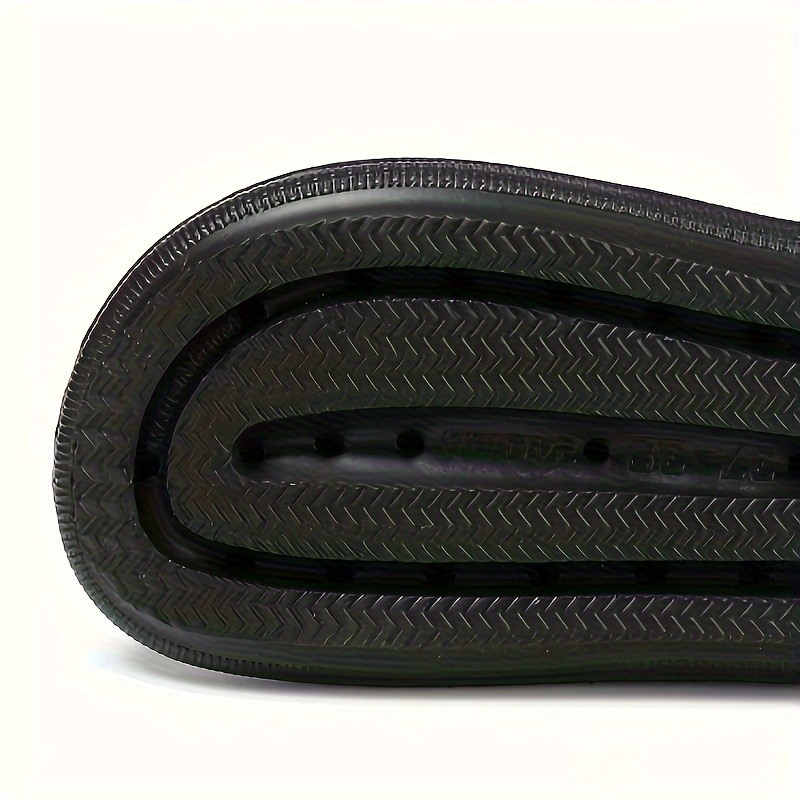 mens fashion slides casual non slip slippers open toe shoes with buckles deco for indoor outdoor walking beach shoes for spring and summer details 1